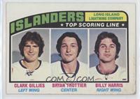 New York Islanders Team, Clark Gillies, Bryan Trottier, Billy Harris [Good …