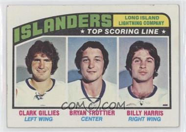 1976-77 Topps - [Base] #216 - New York Islanders Team, Clark Gillies, Bryan Trottier, Billy Harris