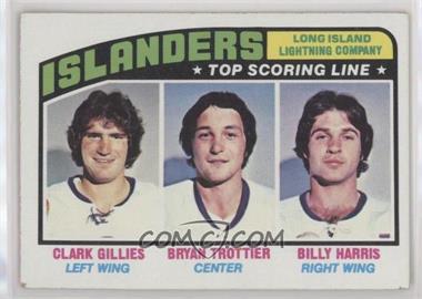 1976-77 Topps - [Base] #216 - New York Islanders Team, Clark Gillies, Bryan Trottier, Billy Harris