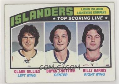 1976-77 Topps - [Base] #216 - New York Islanders Team, Clark Gillies, Bryan Trottier, Billy Harris