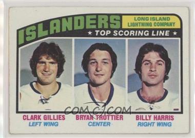 1976-77 Topps - [Base] #216 - New York Islanders Team, Clark Gillies, Bryan Trottier, Billy Harris