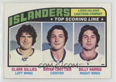 1976-77 Topps - [Base] #216 - New York Islanders Team, Clark Gillies, Bryan Trottier, Billy Harris