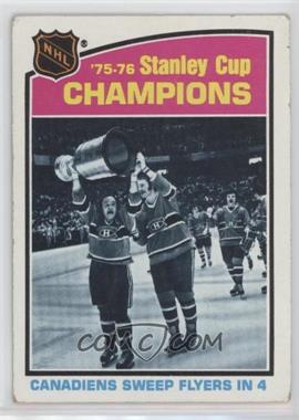1976-77 Topps - [Base] #264 - Montreal Canadiens Team [Good to VG‑EX]