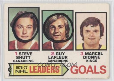 1977-78 O-Pee-Chee - [Base] #1 - Steve Shutt, Marcel Dionne, Guy Lafleur [Good to VG‑EX]