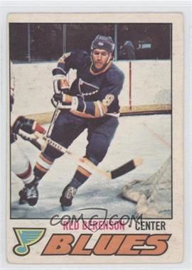 1977-78 O-Pee-Chee - [Base] #107 - Red Berenson [Good to VG‑EX]