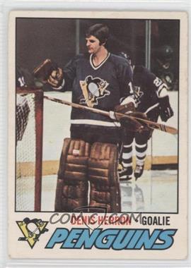 1977-78 O-Pee-Chee - [Base] #119 - Denis Herron