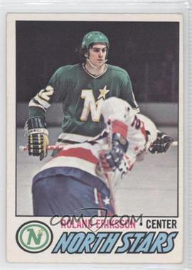 1977-78 O-Pee-Chee - [Base] #123 - Roland Eriksson