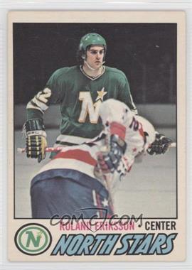 1977-78 O-Pee-Chee - [Base] #123 - Roland Eriksson