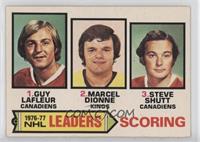 Marcel Dionne, Steve Shutt, Guy Lafleur