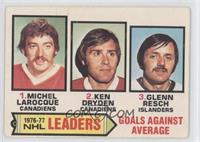 Ken Dryden, Glenn Resch, Michel Larocque [Poor to Fair]