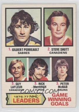 1977-78 O-Pee-Chee - [Base] #7 - Gilbert Perreault, Steve Shutt, Guy Lafleur, Rick MacLeish, Peter McNab [Good to VG‑EX]