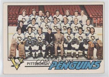 1977-78 O-Pee-Chee - [Base] #84 - Pittsburgh Penguins Team [Good to VG‑EX]