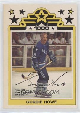 1977-78 O-Pee-Chee WHA - [Base] #1 - Gordie Howe