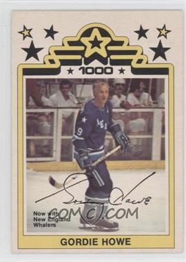 1977-78 O-Pee-Chee WHA - [Base] #1 - Gordie Howe