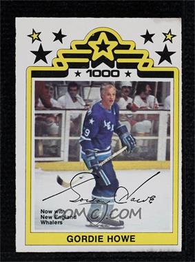 1977-78 O-Pee-Chee WHA - [Base] #1 - Gordie Howe