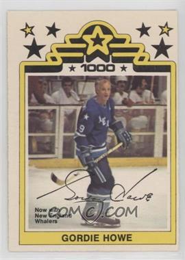 1977-78 O-Pee-Chee WHA - [Base] #1 - Gordie Howe