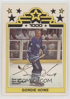 1977-78 O-Pee-Chee WHA - [Base] #1 - Gordie Howe