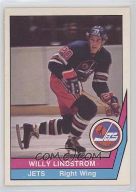1977-78 O-Pee-Chee WHA - [Base] #39 - Willy Lindstrom [Good to VG‑EX]