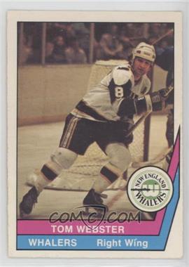 1977-78 O-Pee-Chee WHA - [Base] #55 - Tom Webster [Good to VG‑EX]
