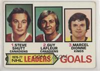 Steve Shutt, Marcel Dionne, Guy Lafleur [Good to VG‑EX]