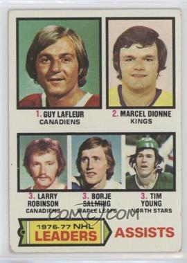 1977-78 Topps - [Base] #2 - Marcel Dionne, Tim Young, Guy Lafleur, Larry Robinson, Borje Salming [Good to VG‑EX]