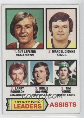1977-78 Topps - [Base] #2 - Marcel Dionne, Tim Young, Guy Lafleur, Larry Robinson, Borje Salming
