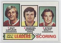 Marcel Dionne, Steve Shutt, Guy Lafleur