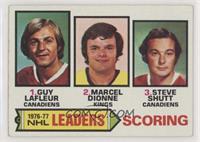 Marcel Dionne, Steve Shutt, Guy Lafleur