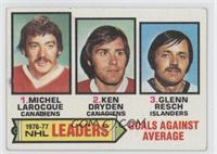 Ken Dryden, Glenn Resch, Michel Larocque