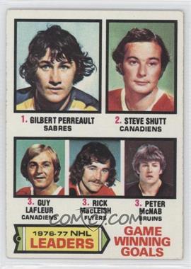 1977-78 Topps - [Base] #7 - Gilbert Perreault, Steve Shutt, Guy Lafleur, Rick MacLeish, Peter McNab) [Good to VG‑EX]
