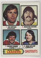 Ken Dryden, Rogie Vachon, Bernie Parent, Dunc Wilson)