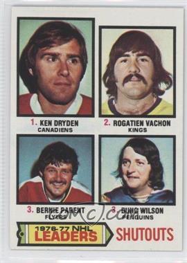 1977-78 Topps - [Base] #8 - Ken Dryden, Rogie Vachon, Bernie Parent, Dunc Wilson)