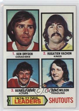 1977-78 Topps - [Base] #8 - Ken Dryden, Rogie Vachon, Bernie Parent, Dunc Wilson)