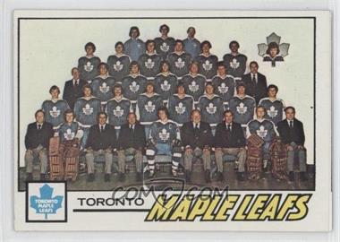 1977-78 Topps - [Base] #86 - Toronto Maple Leafs Team [Good to VG‑EX]