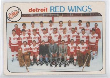 1978-79 O-Pee-Chee - [Base] #197 - Detroit Red Wings Team