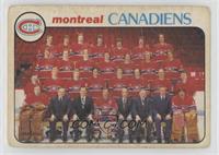 Montreal Canadiens Team [Poor to Fair]