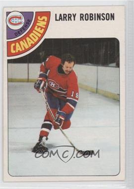 1978-79 O-Pee-Chee - [Base] #210 - Larry Robinson [Good to VG‑EX]