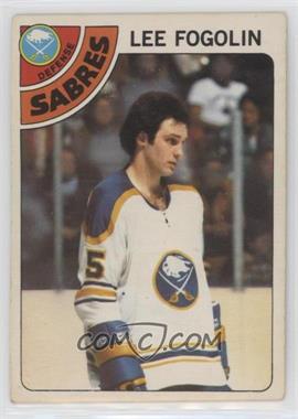 1978-79 O-Pee-Chee - [Base] #27 - Lee Fogolin [Good to VG‑EX]