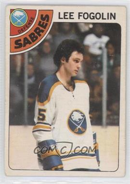 1978-79 O-Pee-Chee - [Base] #27 - Lee Fogolin [Good to VG‑EX]