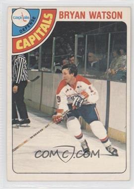 1978-79 O-Pee-Chee - [Base] #316 - Bryan Watson