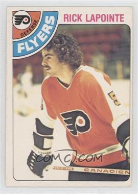 1978-79 O-Pee-Chee - [Base] #322 - Rick Lapointe