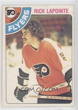 1978-79 O-Pee-Chee - [Base] #322 - Rick Lapointe