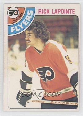 1978-79 O-Pee-Chee - [Base] #322 - Rick Lapointe