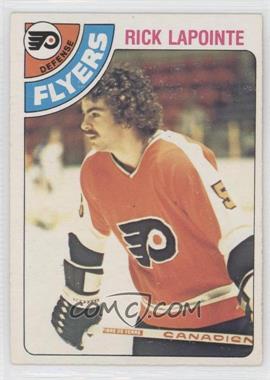 1978-79 O-Pee-Chee - [Base] #322 - Rick Lapointe