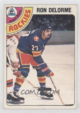 1978-79 O-Pee-Chee - [Base] #323 - Ron Delorme