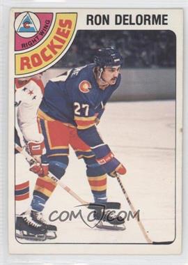 1978-79 O-Pee-Chee - [Base] #323 - Ron Delorme