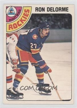 1978-79 O-Pee-Chee - [Base] #323 - Ron Delorme