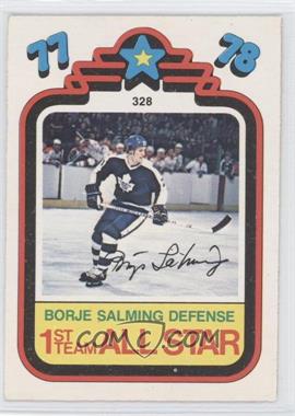 1978-79 O-Pee-Chee - [Base] #328 - Borje Salming