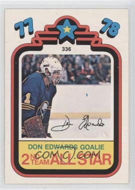 1978-79 O-Pee-Chee - [Base] #336 - Don Edwards