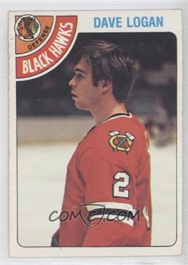 1978-79 O-Pee-Chee - [Base] #343 - Dave Logan